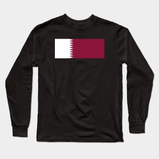 Flag of Qatar Long Sleeve T-Shirt